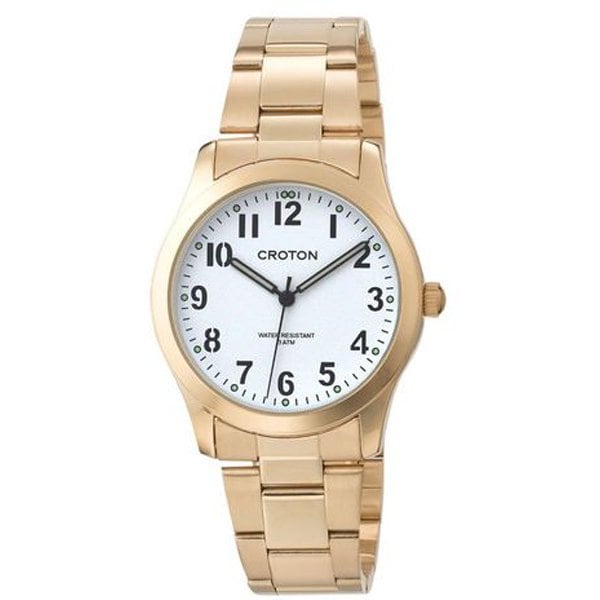 CROTON RT-168M Unisex Quartz Wrist Watch RT-168M-F RT-168M-B Gift Casual Business Sports Student
