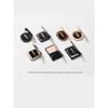 Xingdou Blackened Powder Puff 4-Piece Trial Set Flocked Powder Puff Cushion Puff Thumb Puff