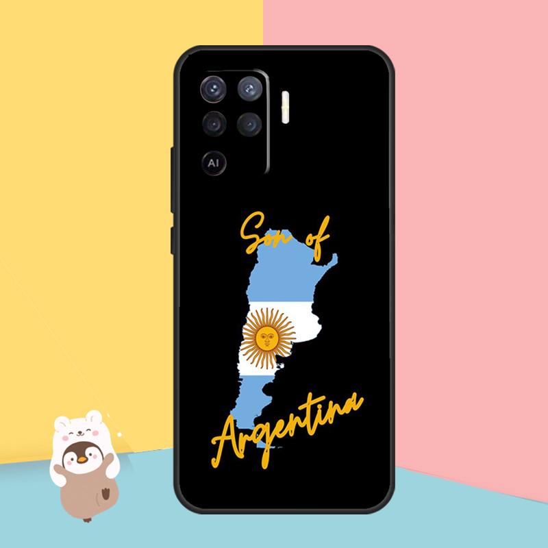 Чехол с флагом Аргентины для OPPO Find X5 X3 Lite Pro A15 A16 A52 A72 A5 A9 A31 A53 A83 A93 A54 A74 A94, чехол