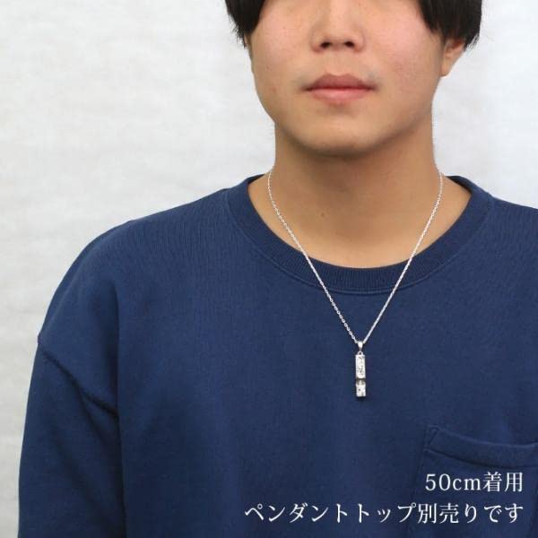 BYTHESEA Ожерелье 925 Огранка Азуки Толщина Гавайская Длина 60см Цепочка, Серебро, 4-гранная Цепочка, 2мм, Мужское, Женское, Ювелирное изделие,