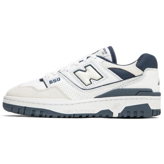 New Balance 550 Низкие Белые Винтажный Индиго - BB550STG