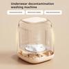 Mini Washing Machine Touch Screen Program 3 Cleaning Modes Intelligent Water Cleaning Quiet Operation Smart Mini Washer 9L Capacity Compact Laundry
