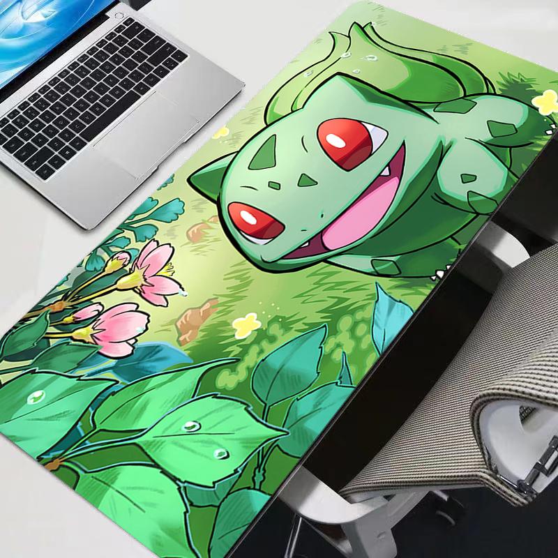 Mouse Pad Gamer Pokemon Pikachu PC Computer Large x XXL Desk mat Keyboard Anime Gaming Accessories Mousepad Carpet