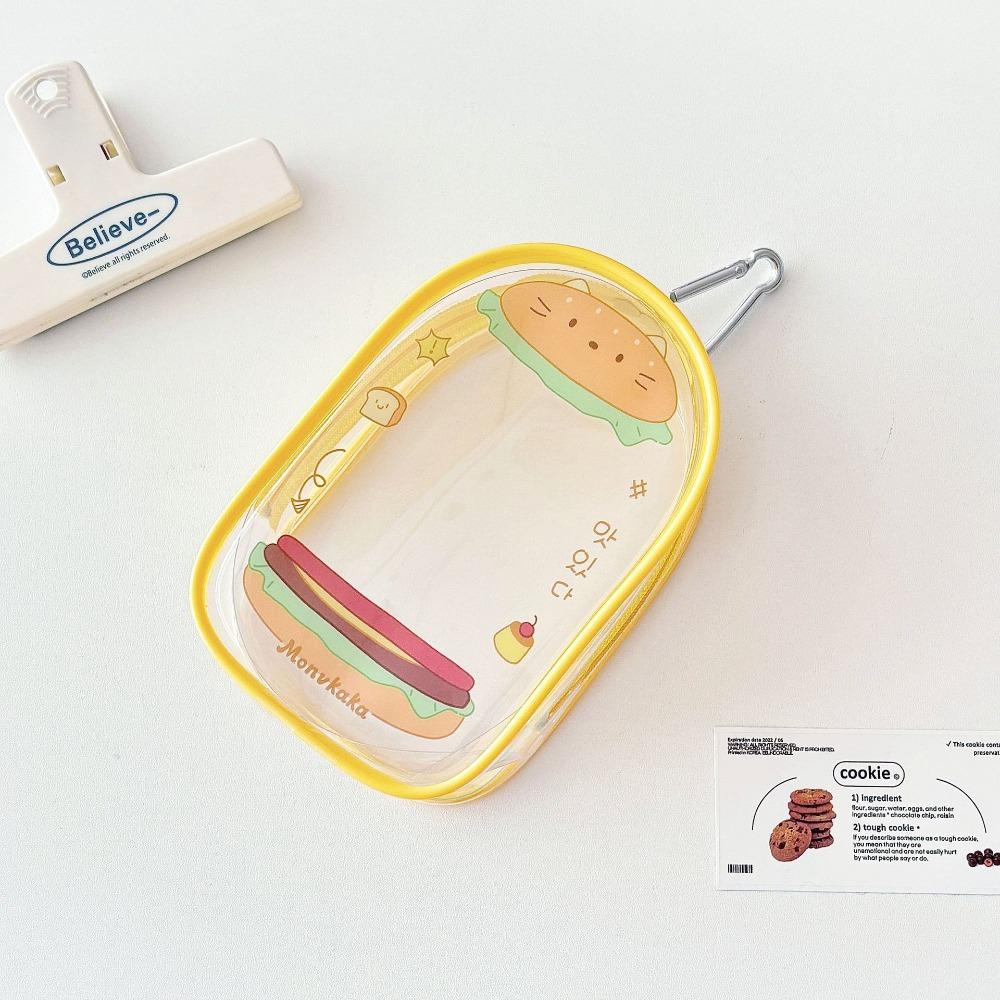 Прозрачная сумка для хранения кукол, мультяшный дизайн, сумка для демонстрации кукол на открытом воздухе, аксессуары для кукол