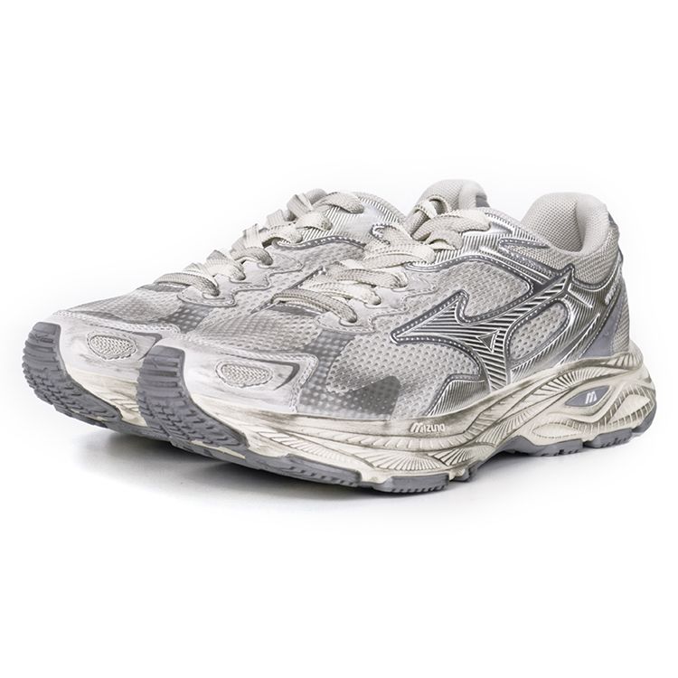 Mizuno Кроссовки Racer S Vintage Grey Silver Unisex D1GH223518