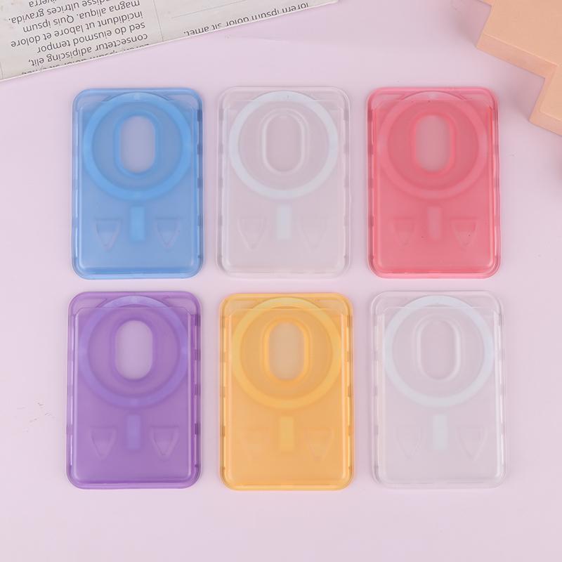 Для Magsafe Кошелек-картхолдер с ремешком Прозрачный магнитный чехол-кошелек Аксессуары Magsafe Магнитные картхолдеры