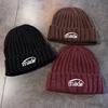 Acrylic Knitted Letter Beanie Hat For Casual Streetwear And Cold Weather Protection
