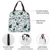 Cat Heads Witch Element And Skeleton Insulated Lunch Bag for Office Cooler Thermal Food Box Tote Portable Lunch Boxes Container