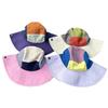 New color matching big edge sunshade sunscreen hat summer men and women couples travel thin denim bucket hat