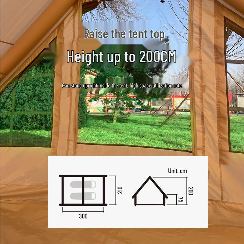 ZISIZ Inflatable Camping Tent