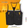 Индивидуальный светоотражающий жилет с несколькими карманами для инженеров, фотографов и курьеров