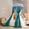 Романтическая принцесса, купол, москитная сетка, градиент, двойные цвета, кружевной балдахин для кровати, трехдверная подвесная сетка для кровати, занавеска