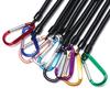 Camping Camping Carabiner Portable Fishing Lanyards Spring Elastic Rope Anti-lost Phone Keychain