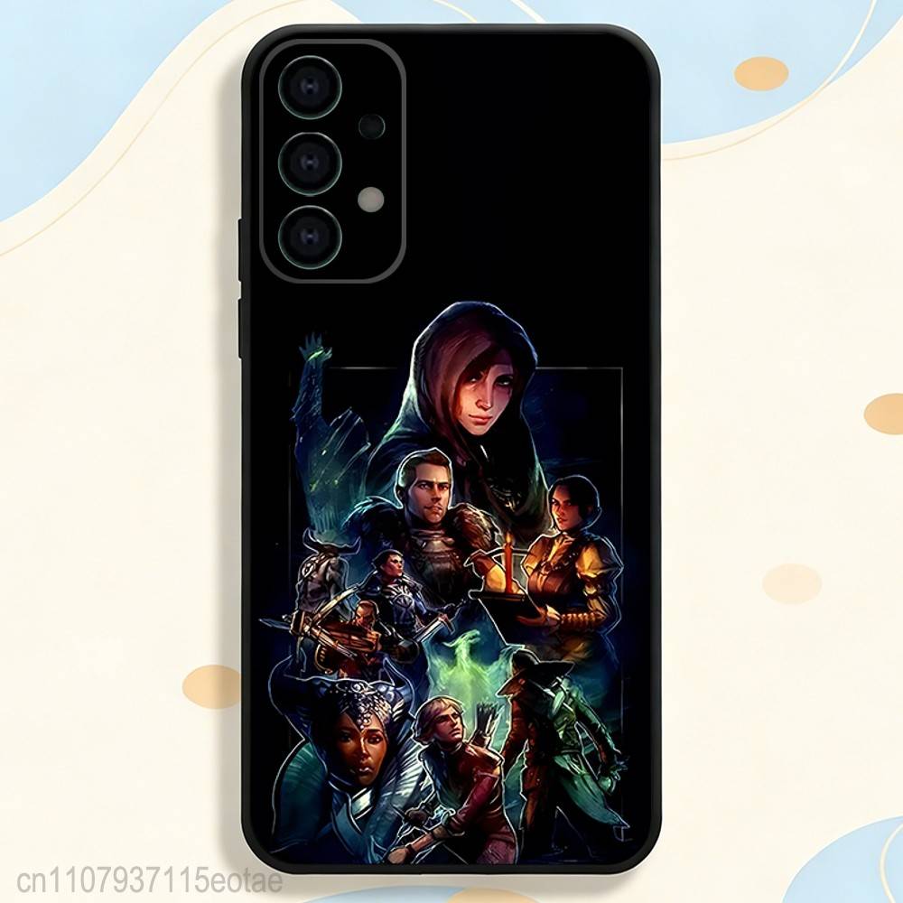 Чехол для телефона Dragon A-Age I-Inquisition для Samsung серии S s21 s22 s23 s24 s25 S26 FE Plus Ultra Мягкий ТПУ-чехол, приятный для кожи