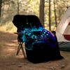 Game Controller Theme Printed Blanket - Perfect for Couch, Bed, Travel & Outdoor Use | Machine Washable, Cozy & Durable.