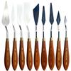 Хуахун Нержавеющая стальная палитра-мастихин для акриловой и масляной живописи