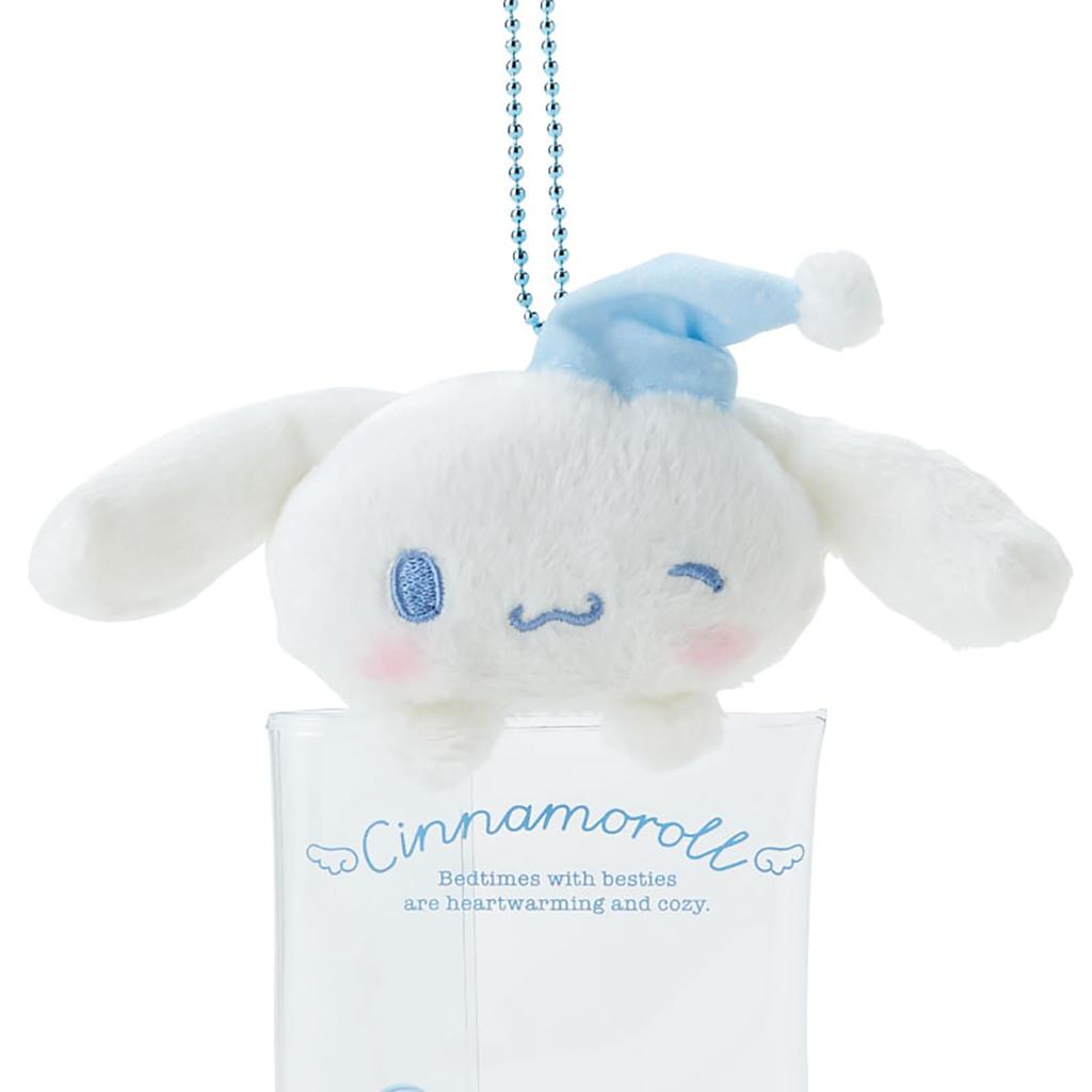 Sanrio Прозрачный чехол с талисманом Cinnamoroll чехол для аксессуаров сумка для мягкой игрушки 240869 (Время Немунему)