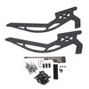RC Crawler Wheelbase Chassis Kit Sturdy High Strength Carbon Fiber Chassis Frame Girder Rails for 1/10 RC Crawler
