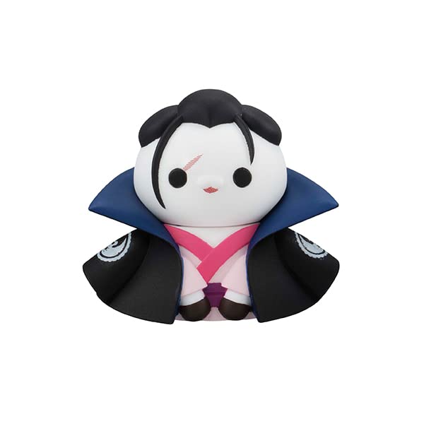 MEGA CAT PROJECT One Piece Nyan Piece Luffy and Wano Country Edition, 8 типов в примерно 30-миллиметровой окрашенной ПВХ-фигурке талисмана, Нян! (BOX)