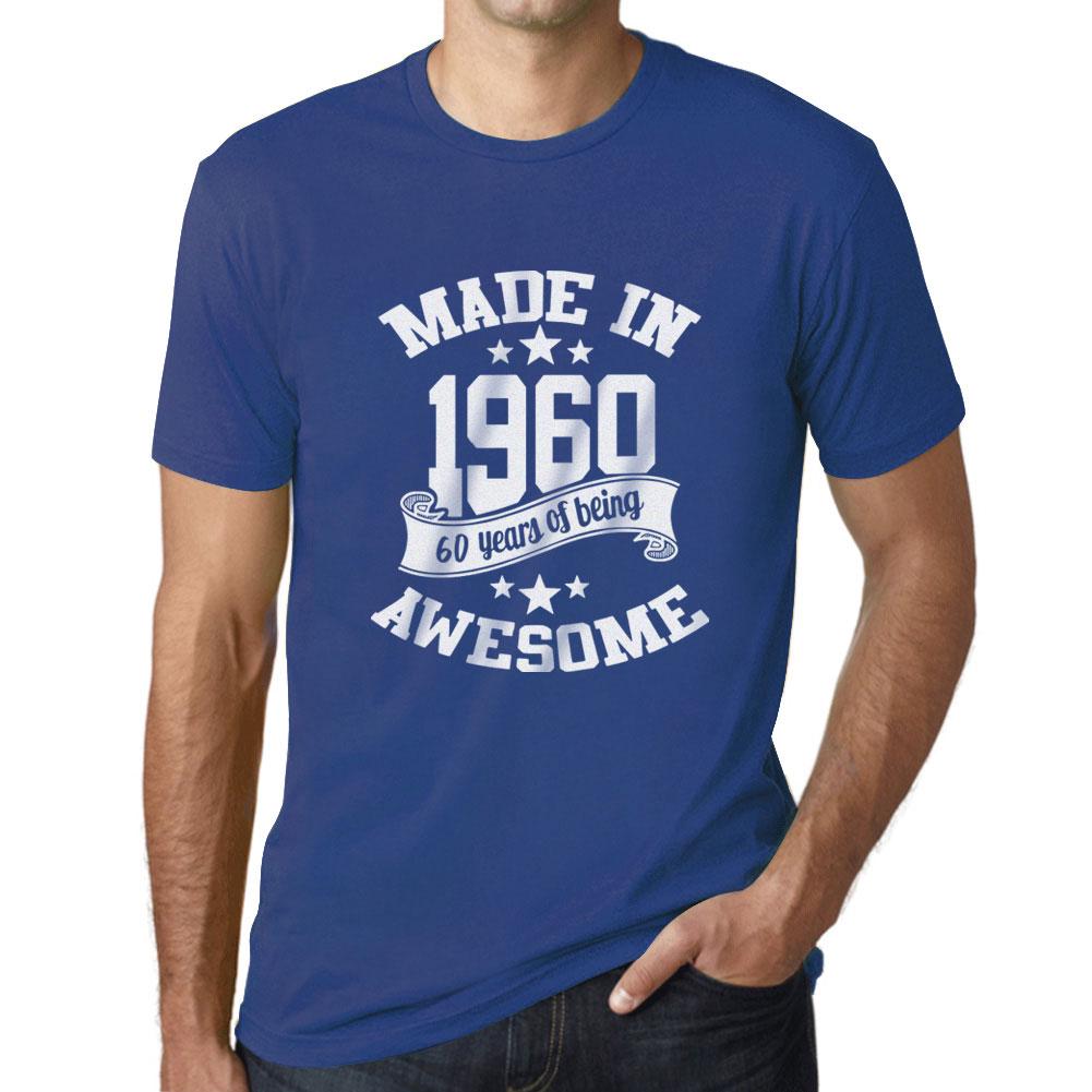ULTRABASIC - Homme T-shirt Graphique Made In 1960 Idee Cadeau T-shirt Pour Le 60e Anniversaire Army