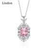 Lindon Women Necklace Pendant Copper Alloy Zircon Fashion Gift
