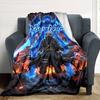 Naruto Character Personalized Name Blanket Throw Personalized Blanket Warmthful Decor for Office Livingroom Seaside Living Room for All Occasions