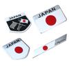 Flag Shield Emblem Metal Badge Car Truck Motorcycle Body Bumper Garnish Styling Sticker Car Accessories
