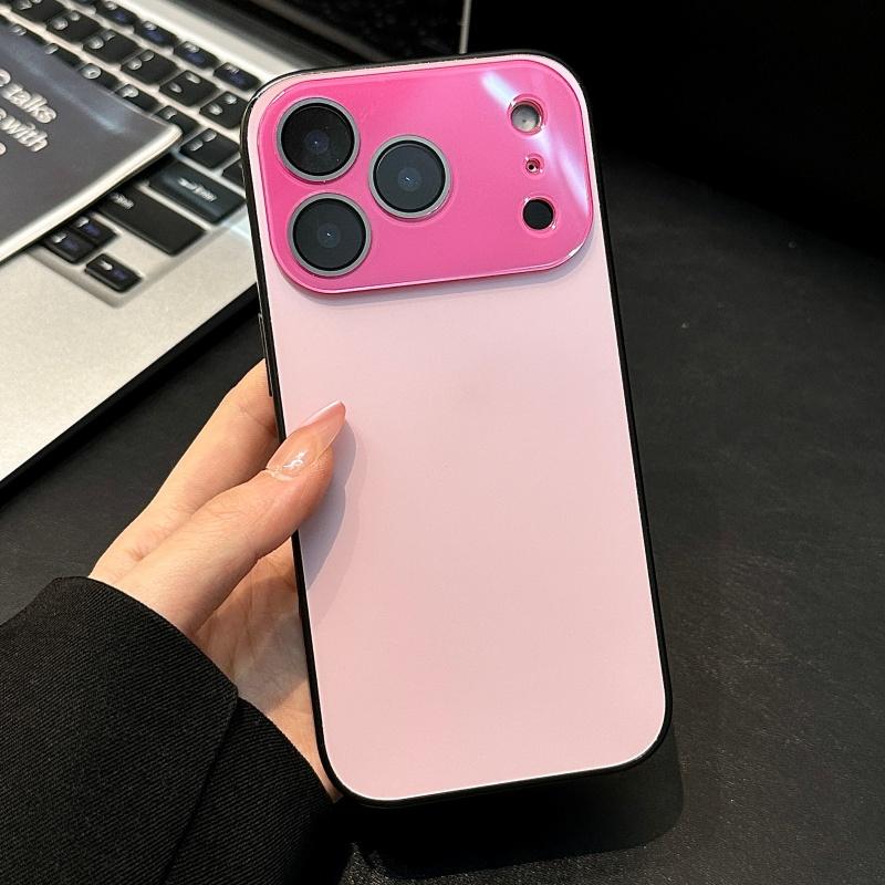 Роскошный прозрачный чехол-окно с кристаллами для iPhone 17 16 15 14 13 Pro Max 16Pro 17Pro Ударопрочный Бронированный Матовый Задний Бампер Прочный Чехол