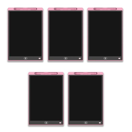 1/5 шт. ЖК-планшет для письма с ручкой, 8,5-дюймовый прямоугольный красочный блокнот для рисования, электронная доска для рисования для детей и взрослых, стираемый блокнот для рисования, образовательная игрушка