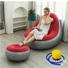 Fashion Inflatable Leisure Bean Bag Sofa Lazy Sofa Set Outdoor Foldable Recliner Bed Fluffy Seat Tatami Footstool Bedroom Chair