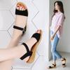 Women's Sandals Summer Essentials Beach Shoes Flat Shoes Girl Open Toe Casual Soft Walking Sandals