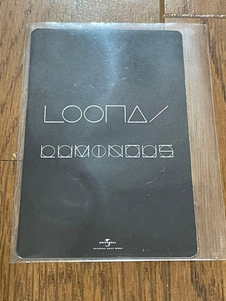 [USED] Eve Eve LOONA Girl of the Month ARTMS Trading Card LUMINOUS Bonus