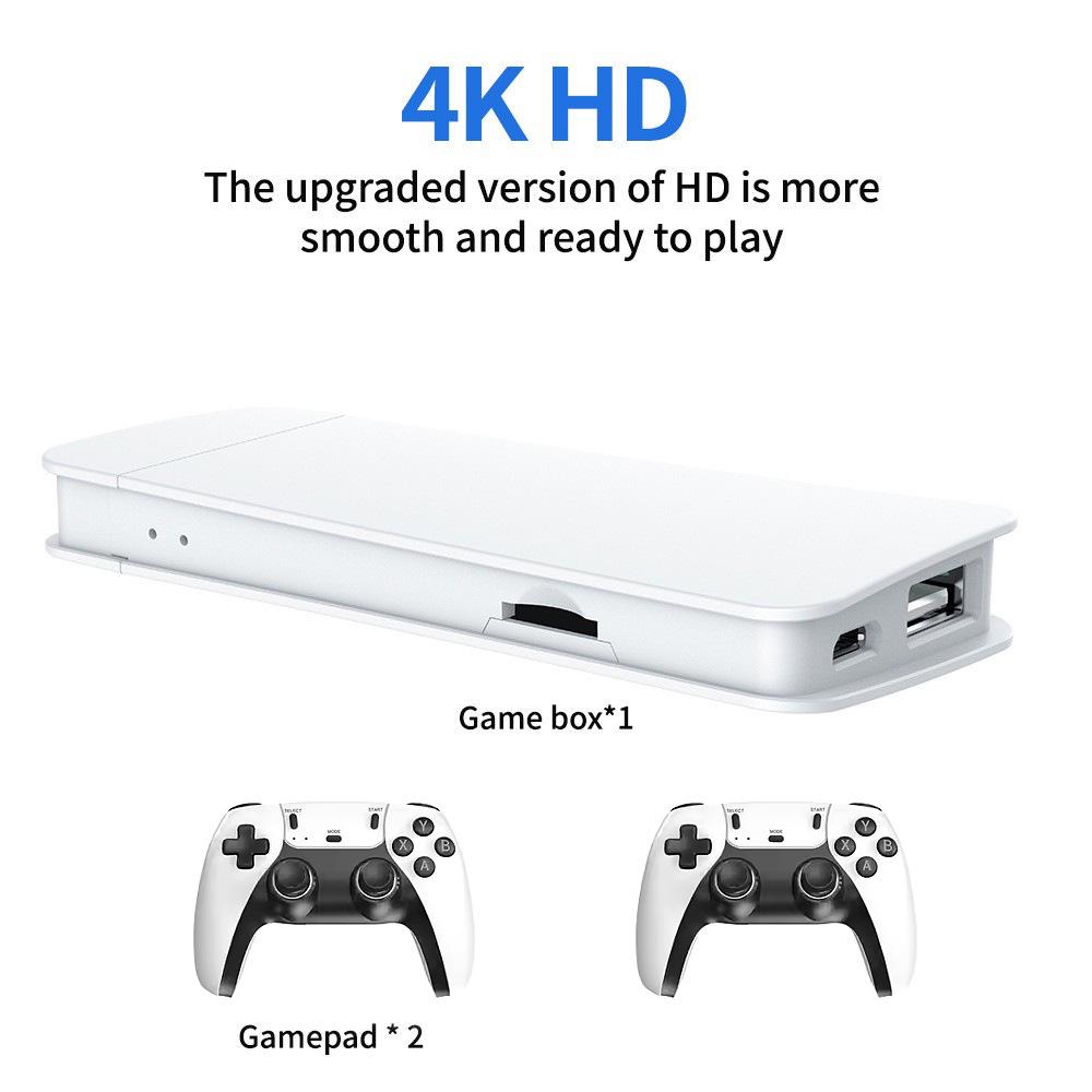 Игровая консоль Crossm15 Retro HD 4K HDMI Беспроводная с двумя игроками Аркадная