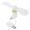 Micro USB Portable Usb Fan Type C Mini Fan 2in1 Fan Cooler  for Mobile Phone