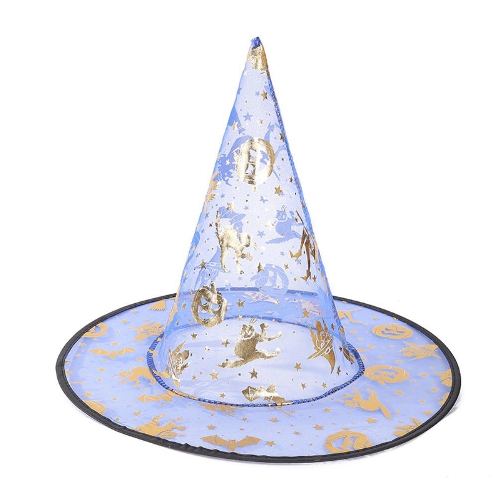 Hot Sale Gauze Halloween Ball Hat Parties Dress Up Cosplay Prop Headwear Costume Props Funny Costume Cap Gift