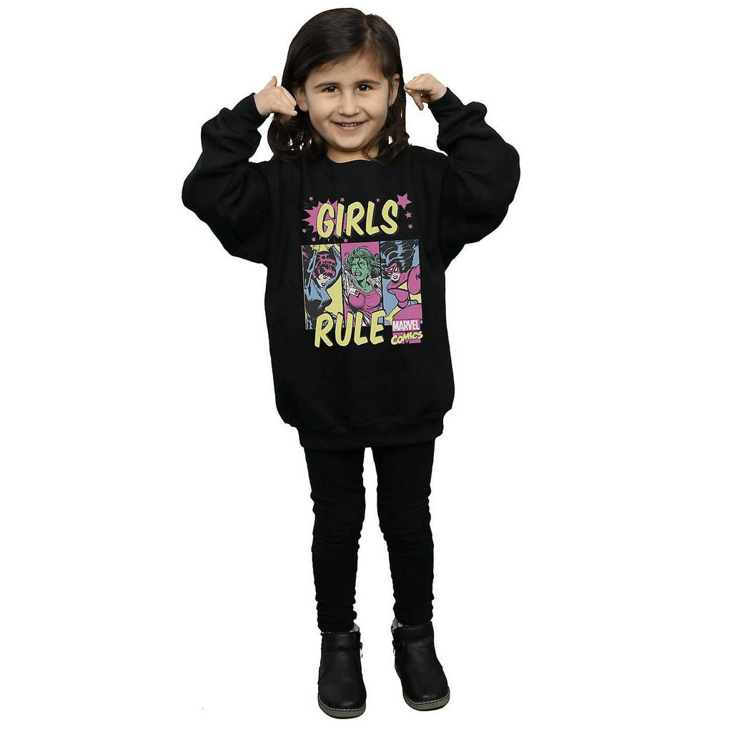 Marvel Comics Girls Rule Sweatshirt