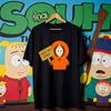 Южный Парк Маленький Толстый Мальчик Картман Милый Мультяшный Принт Футболка Рубашка Юмористическая Уличная Одежда Унисекс Летняя С Круглым Вырезом С Коротким Рукавом