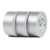 BOMEI PACK Silver Tape, 50mm X 25m, 3 Rolls, Durable, Strong Tape for Product Packaging