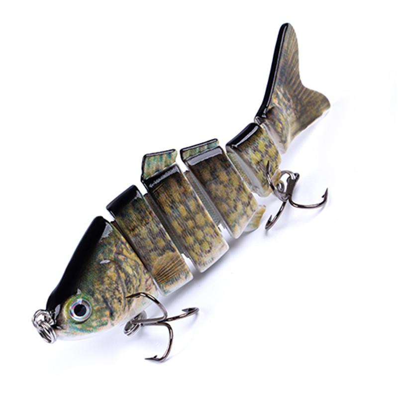 FTK 1 шт., 8,4 см-19 г, 6 секций, многосекционная приманка для мелкой рыбы, приманка для плавания, приманка для барракуды