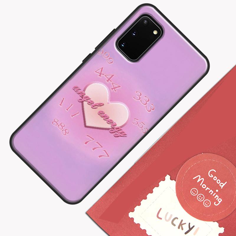 Ins Style Spiritual Angel Energy Hippie Case For Samsung Galaxy S22 S21 S23 Ultra Note 20 S9 S10 Note 10 Plus S20 FE Back Cover