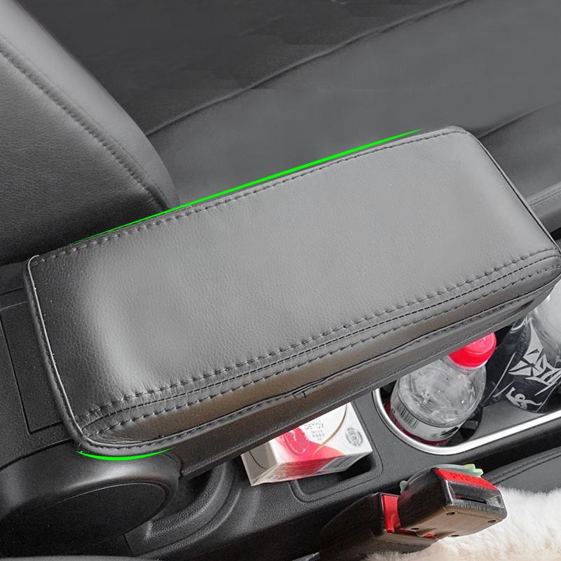 Автоаксессуары Центральная консоль Подлокотник Кожаная крышка Отделка Для VW Beetle 2013 2014 2015 2016 2017 2018 тип с резинкой
