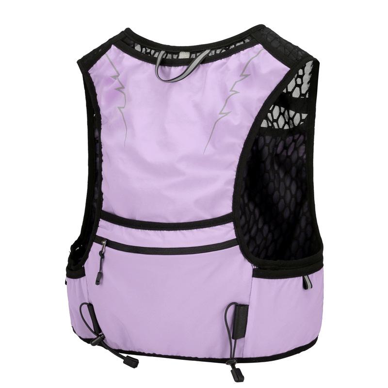 Легкий уличный велосипедный жилет-сумка унисекс – дышащий, контрастный цвет, многофункциональный рюкзак