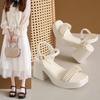 High Heels Women's Thick Heel Summer New Skirt Women's Platform High Heel Sandals Women