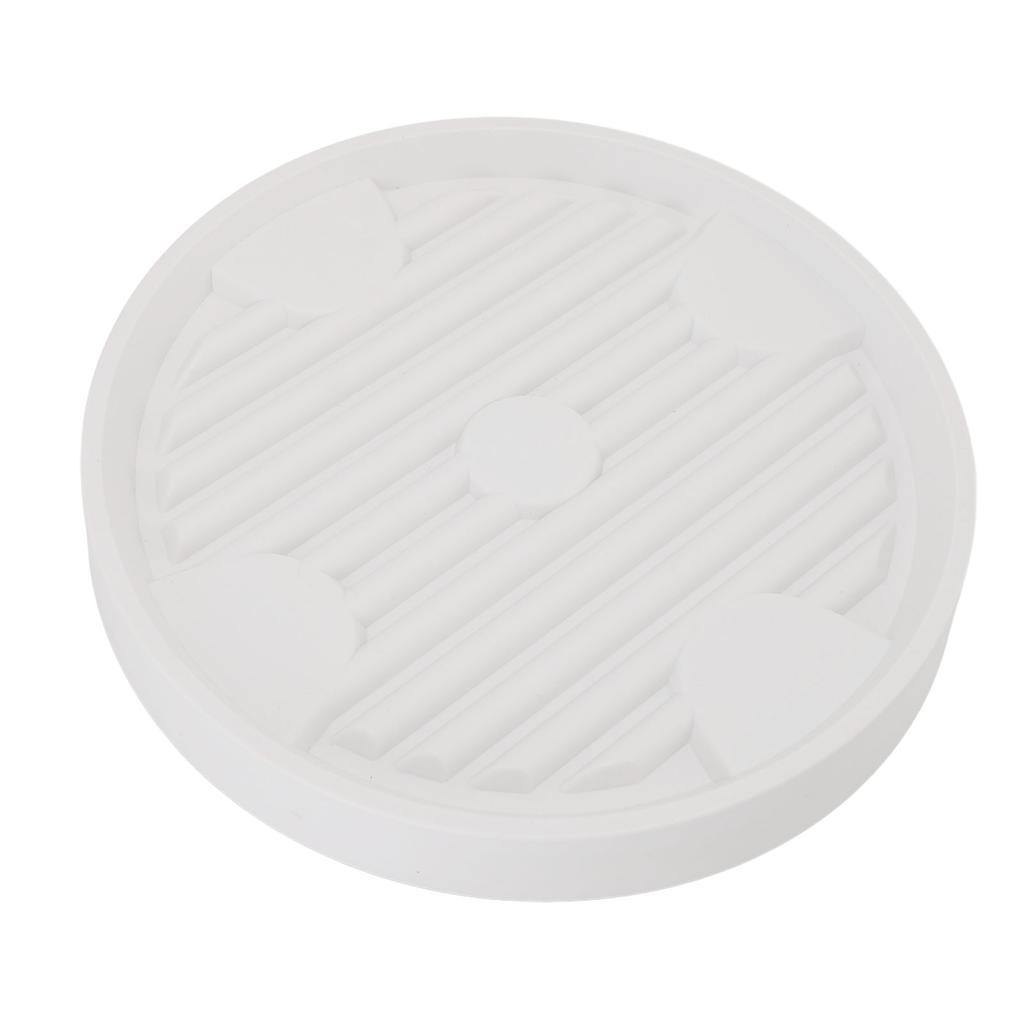 Подставка для поддона для растений, круглый поддон для цветочных горшков, тележка для поддона для растений в помещении и на улице со скрытым механизмом