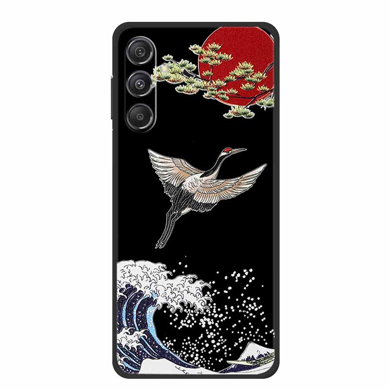 3D Тисненый Чехол Для Samsung Galaxy F17 2025 Чехол Для Телефона F 17 Coque Рельефные Цветы Мягкий Силикон Задняя Крышка Для Samsung F17 5G Чехол
