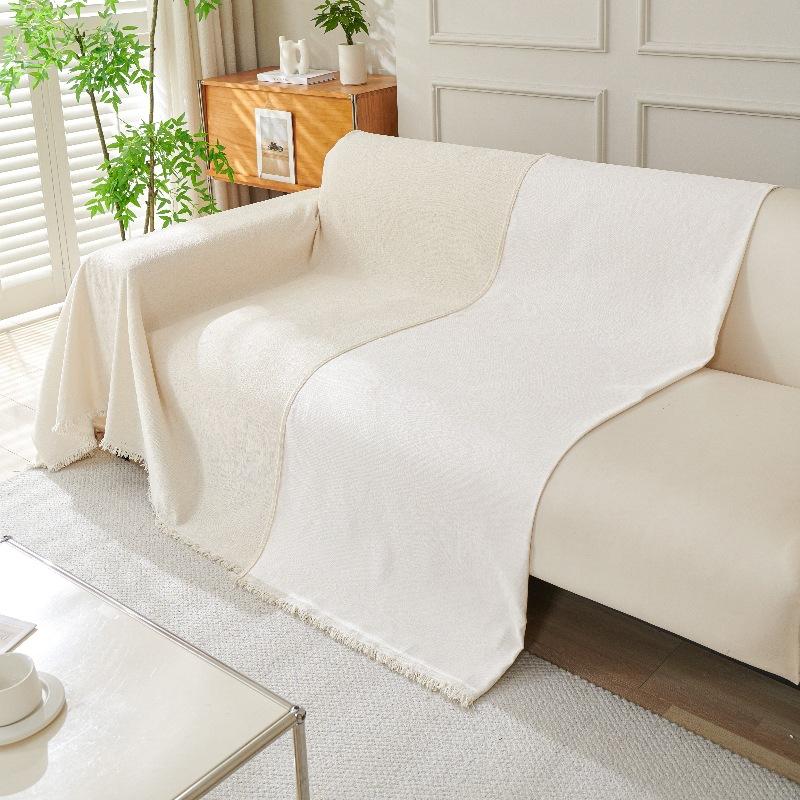 Бохо Чехол на диван Фермерский чехол на диван Простой защитный чехол для дивана для собак Шенилловые чехлы для дивана Чехлы для подушек углового дивана