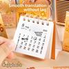 Capybara/Panda Mini Calendar Portable Schedule Planner 2026 Desk Calendar  Office School Supplies