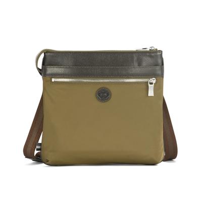 Сумка через плечо 3 л 420 г Slim Sacoche Khaki [Оригинал] Мужская "SOLO TE" № 92951