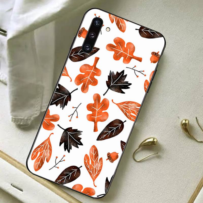 Чехол для телефона с опавшими листьями для Samsung A51 A30s A52 A71 A12 для Huawei Honor 10i для OPPO vivo Y11