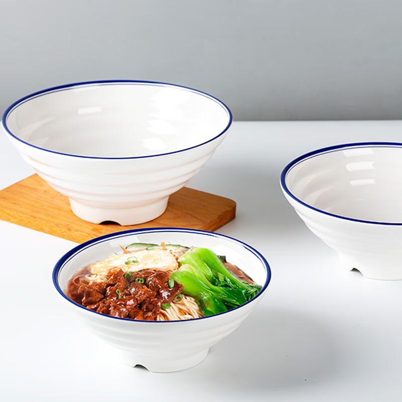 Меламиновые тарелки для супа и лапши Xinji Gaoge C034 (10-Pack)